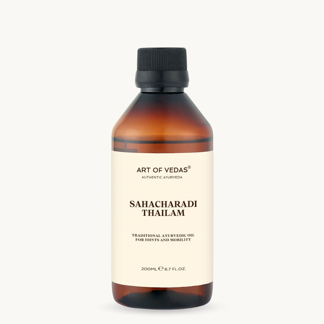 Art of Vedas Sahacharadi Thailam 200ml - Traditional Ayurvedic Oil for Joints and Mobility