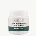 Art of Vedas Ashwagandha Capsules - Ayurvedic Supplement for Stress Relief and Vitality