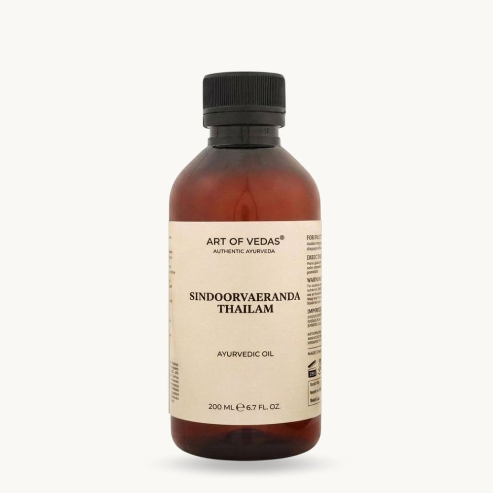 Art of Vedas, Sinduvarairanda Thailam, 200ML, classical Ayurvedic Thailam