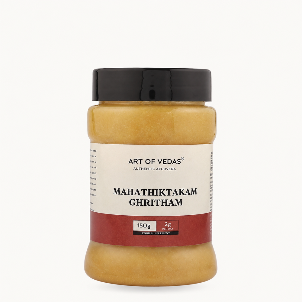 Art of Vedas, Mahathiktakam Ghritham, Ayurvedic supplement